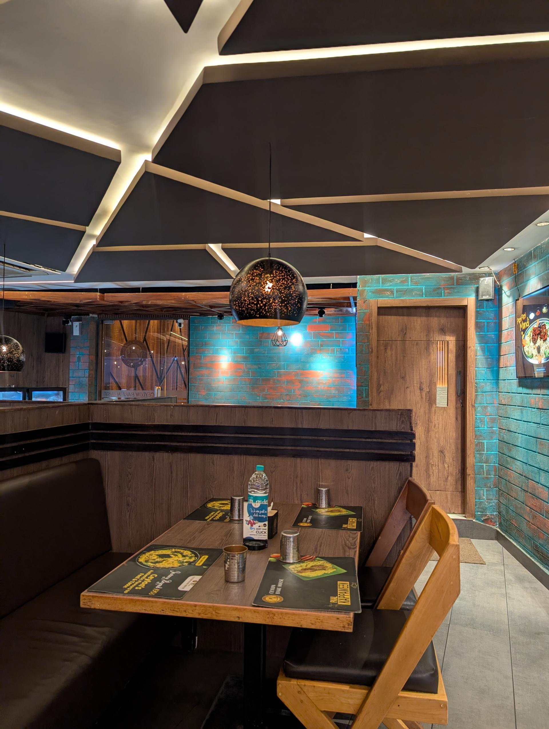 Green wall with branding