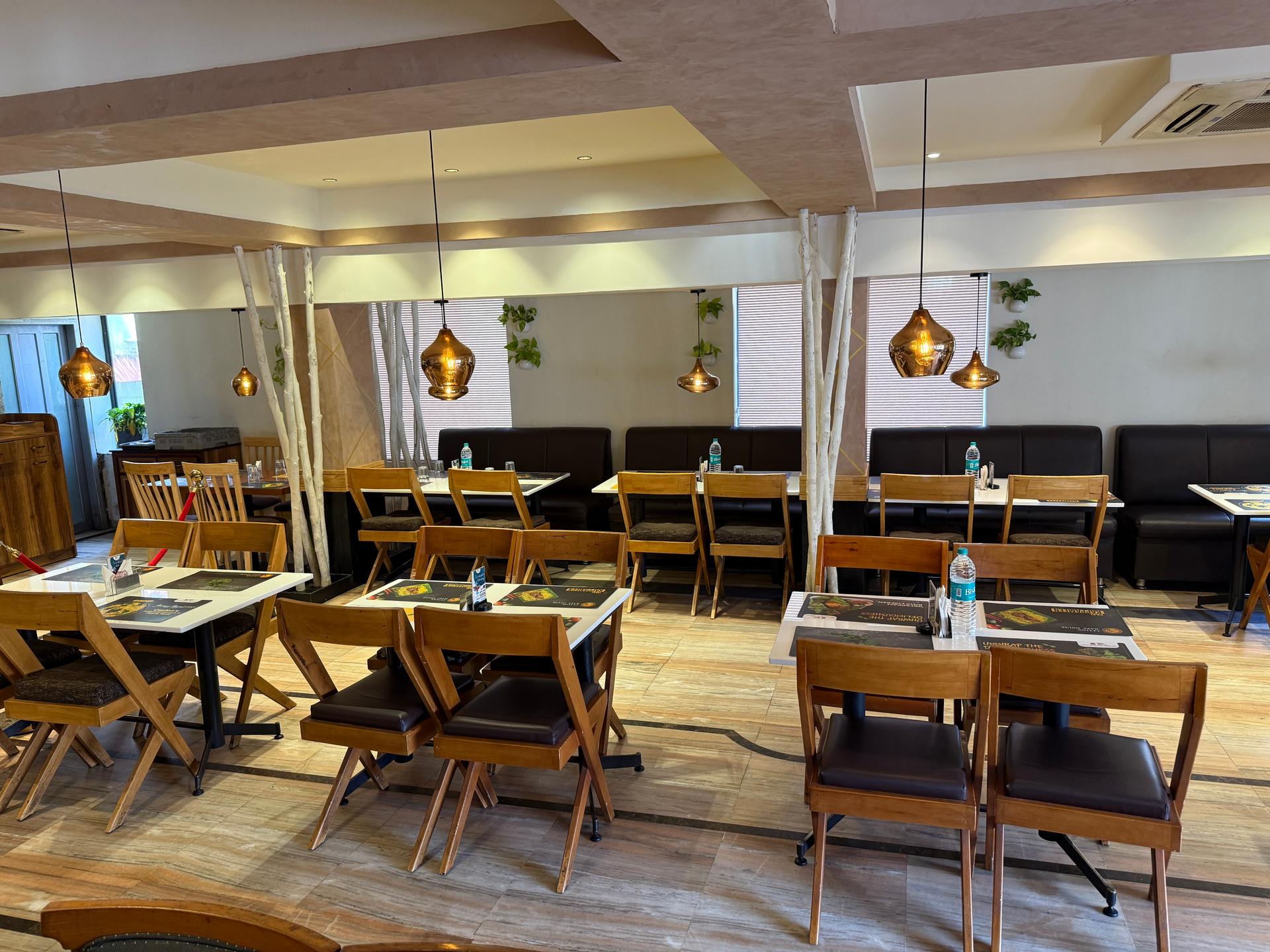 Restaurant seating area